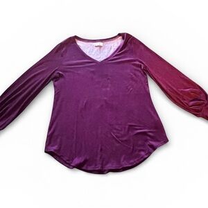 Maurice’s Purple burgundy Women's Top size Medium
